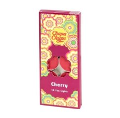 Chupa Chups čajové svíčky Cherry 10ks