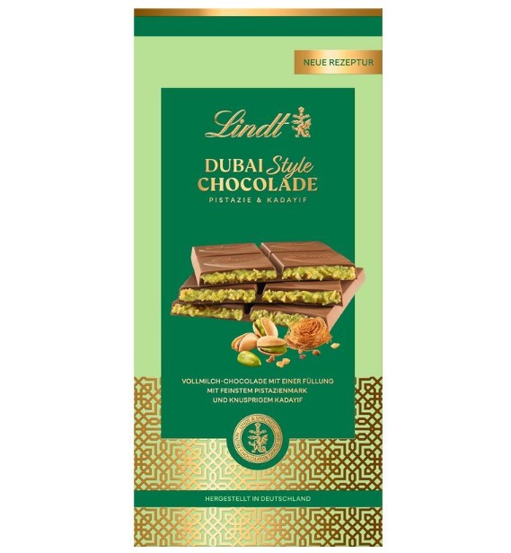 Lindt dubajská čokoláda 145g