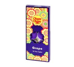 Chupa Chups čajové svíčky Grape 10ks