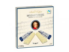 Maitre Truffout Mozart Sticks bílá čokoláda 200g