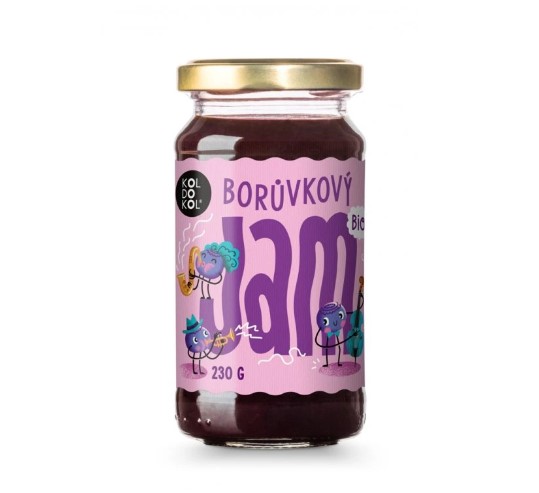 BIO Borůvkový džem 230g
