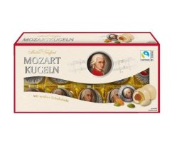 Maitre Truffout Mozartovy koule bílá čokoláda 200g