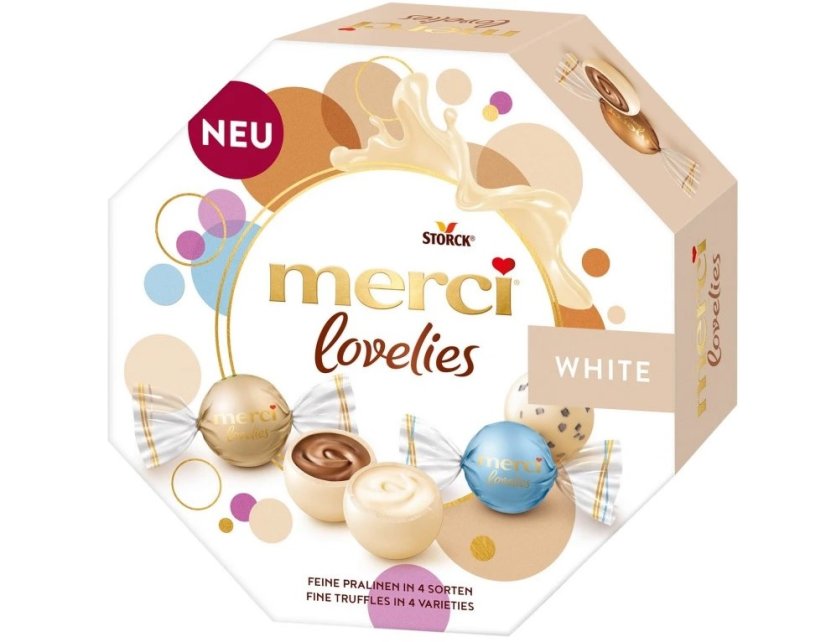Merci Lovelies White 185g Merci Lovelies White 185g