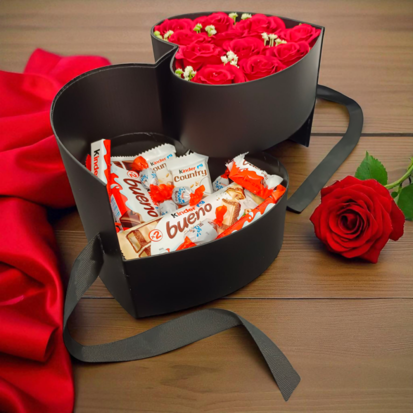 Dárkové srdce Black&Kinder