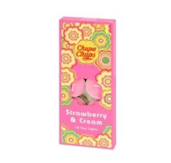 Chupa Chups čajové svíčky Strawberry&Cream 10ks