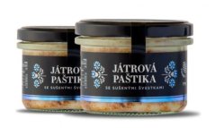 Čongrády Játrová paštika se sušenými švestkami 170g