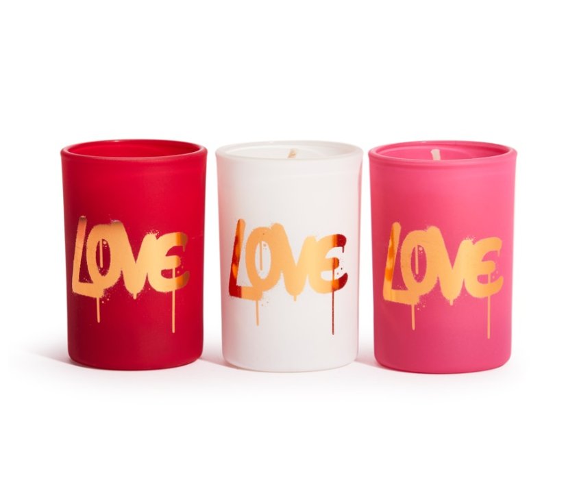 Revolution Mini Candle Gift Set - Love Is In The Air 3x40g