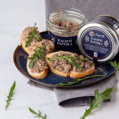 Čongrády Kachní paštika s uzenými kachními prsy 170g