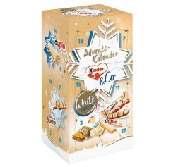 Kinder & Co White Adventní kalendář 263g
