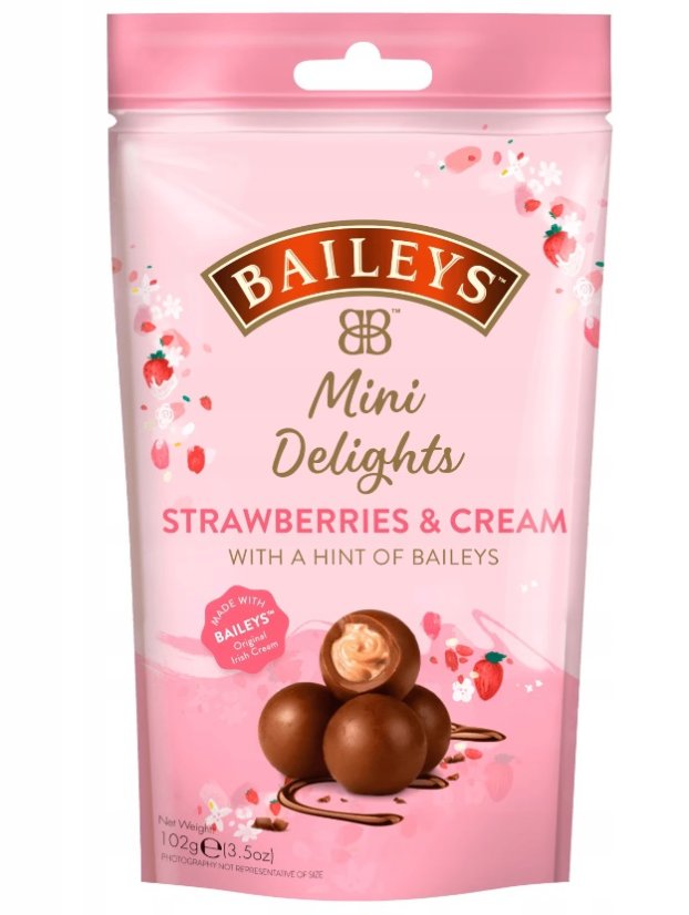 Baileys Mini Delights Strawberries & Cream 102g