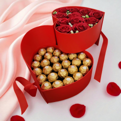 Dárkové srdce Red&Rocher