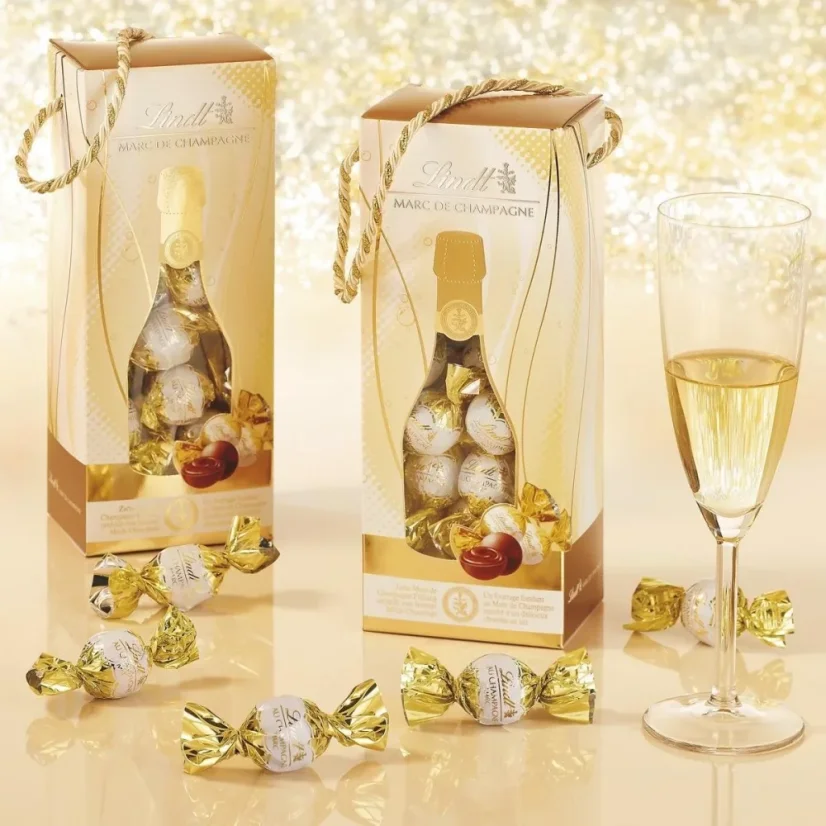 Lindt Gift Box Marc de Champagne 350g