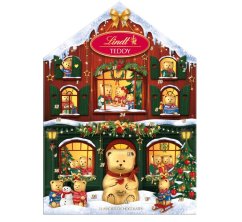 Lindt TEDDY domeček adventní kalendář 146g