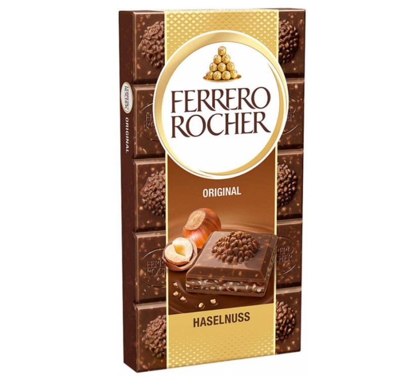 Ferrero Rocher Hazelnut čokoláda 90g