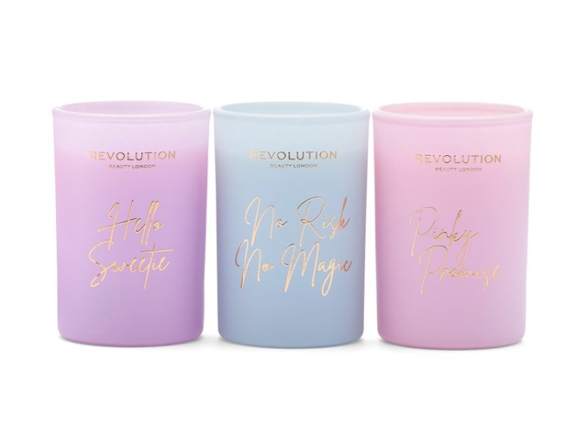 Revolution Mini Candle Gift Set - Awakening Collection 3x40g