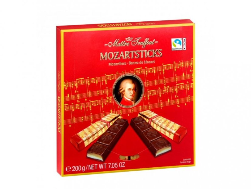 Maitre Truffout Mozart Sticks 200g Maitre Truffout Mozart Sticks 200g