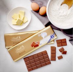Lindt Švýcarská Mléčná čokoláda 300g