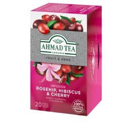 Ahmad Tea Rosehip, Hibiscus & Cherry 20x2g