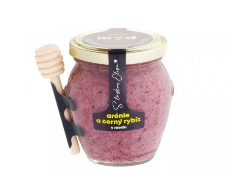 Elisa Dárkový med s arónií a černým rybízem 250g