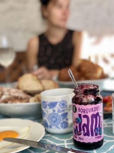 BIO Borůvkový džem 230g