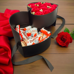 Dárkové srdce Black&Kinder