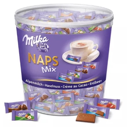 Milka Naps Mix 207x4,7g - DMT 19.9.2026