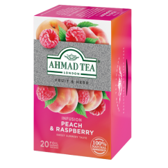 Ahmad Tea Peach & Raspberry 20x2g
