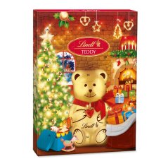 Lindt TEDDY a stromeček Adventní kalendář 170g