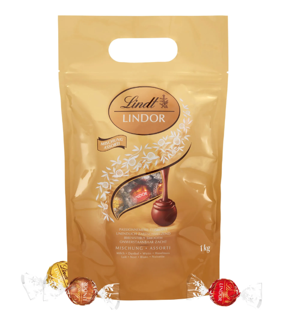 Lindt Lindor Assorted 1000g - DMT 31.1.2026